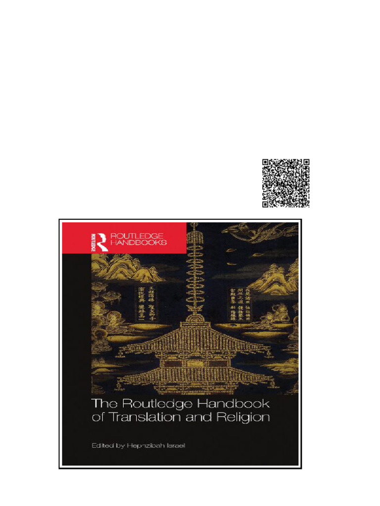 The Routledge Handbook of Translation and Religion 1st Edition ...
