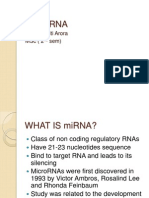 Micro RNA Regulation and Biomarker Applications