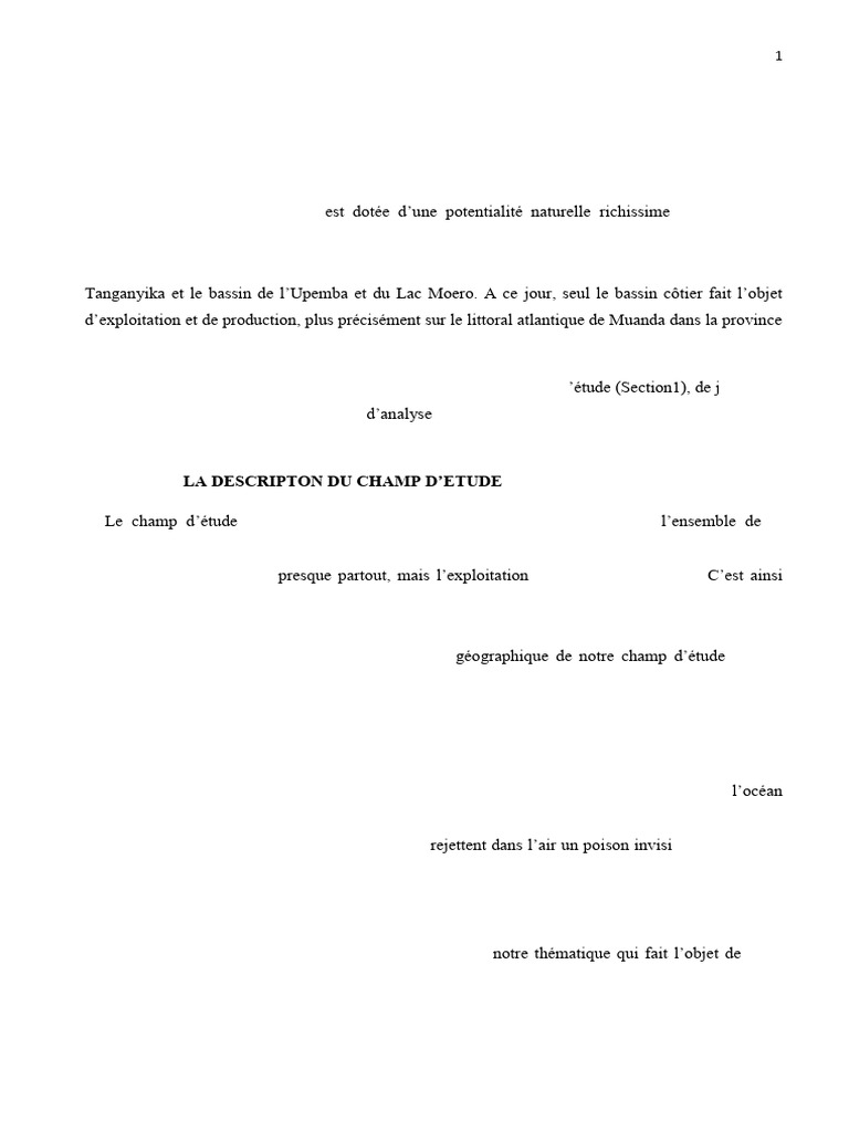 Chapitre Deuxieme | PDF