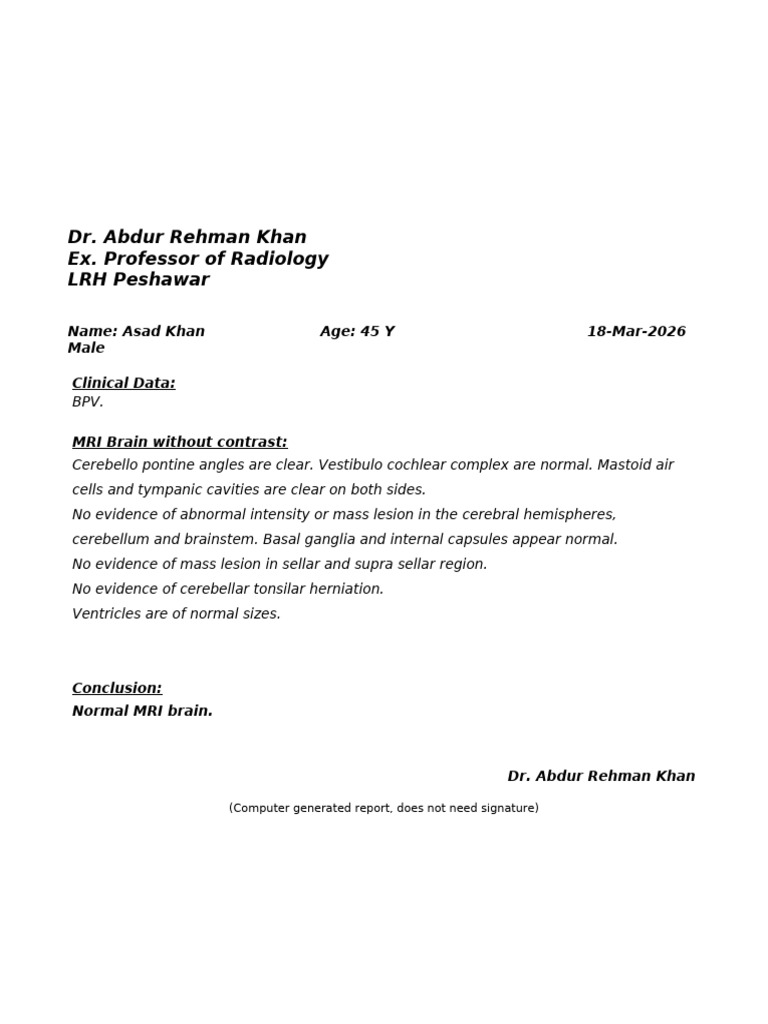 Asad Mri Pak | PDF