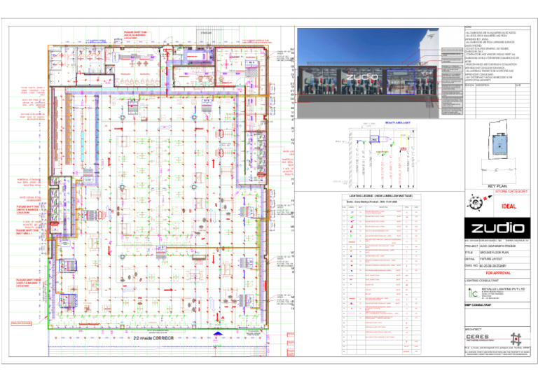 Guna MP - Lighting Plan r00 Lighting | PDF