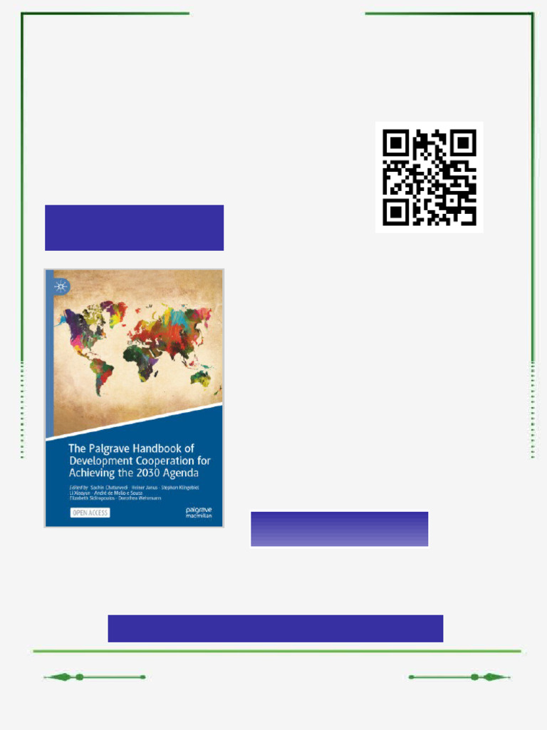 The Palgrave Handbook of Development Cooperation for Achieving the 2030 ...