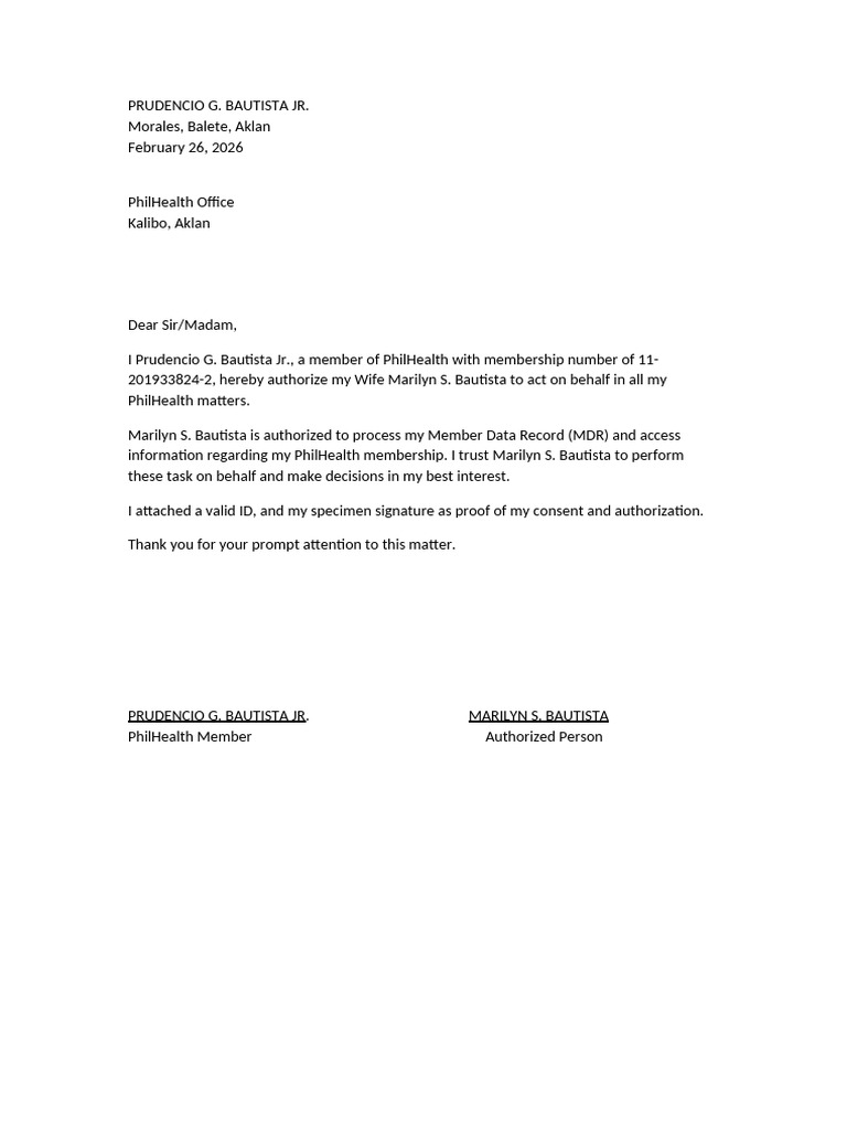 Authorization | PDF