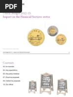 Budget 2012-13 Impact on Financial Services Sector
