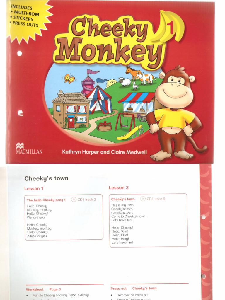 Cheeky Monkey 1 Class Book | PDF
