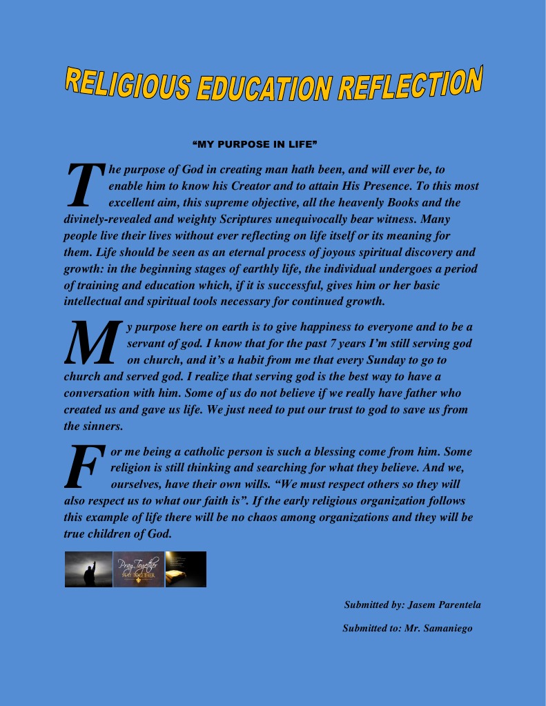 Understanding Life's Purpose in Faith | PDF