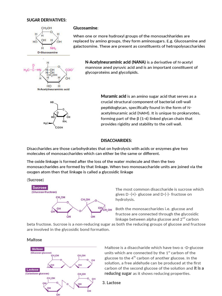 Carbohydrates - Micro MDC | PDF
