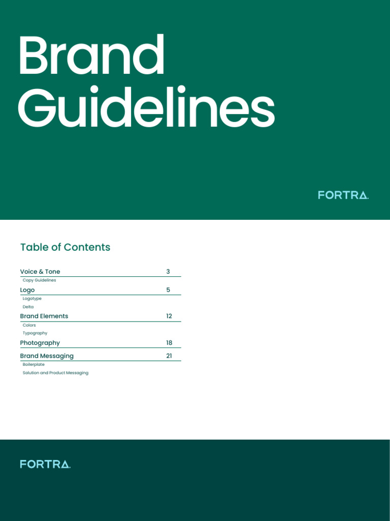 Fortra Brand Guidelines | PDF