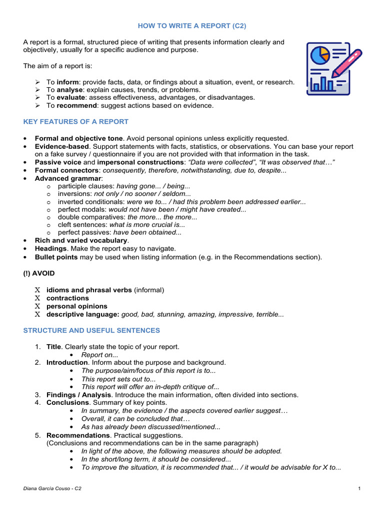 c2 - How - To - Write - A - Report - and - Proposal U4 | PDF