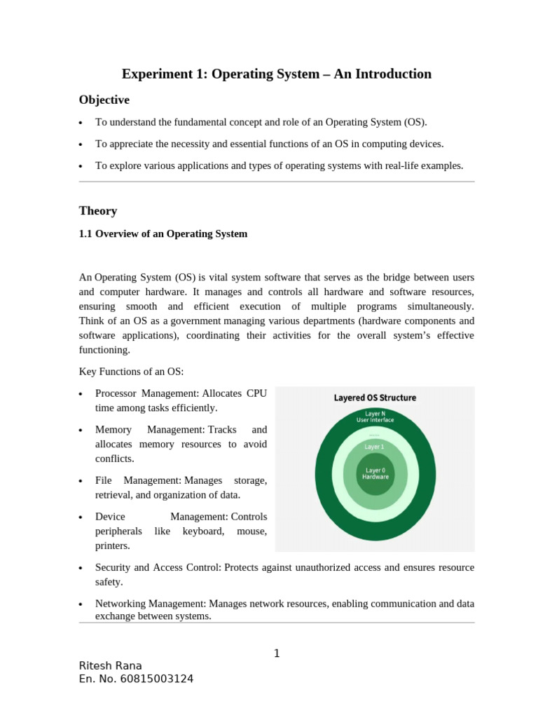 Operating System File | PDF
