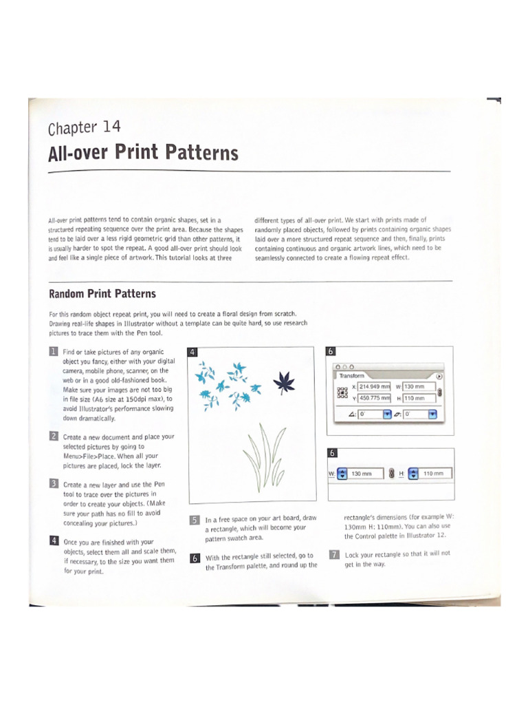 Chapter 14-Print Patterns | PDF