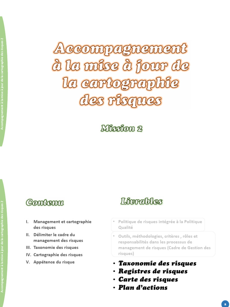 Support2 Cartographie Des Risques | PDF