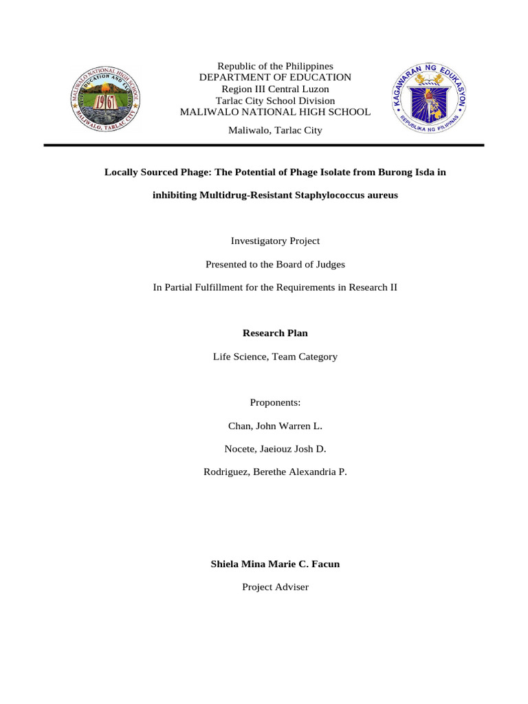 LIFESCIENCE ResearchProposal Group 1 STE Einstein 10 2 | PDF