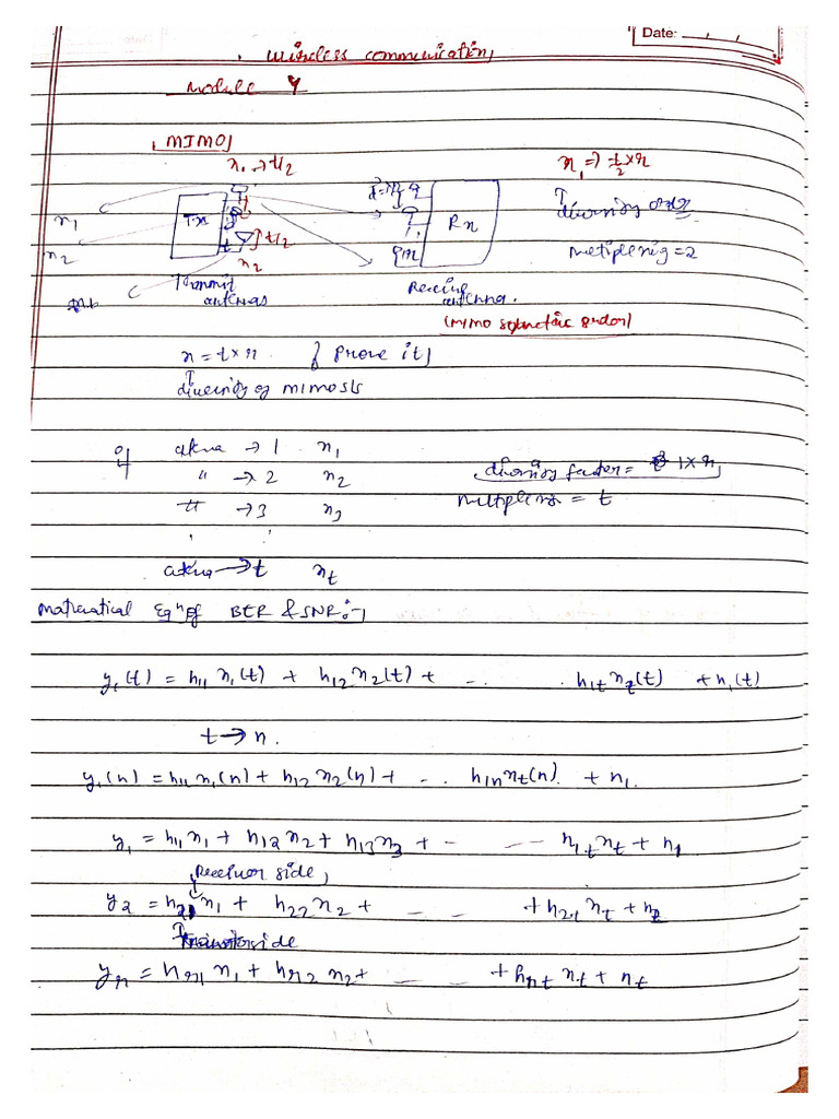 Wireless Notes | PDF