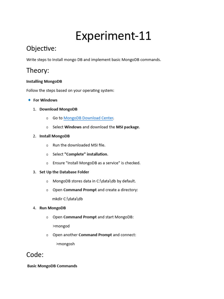 Experiment 11 FSD | PDF