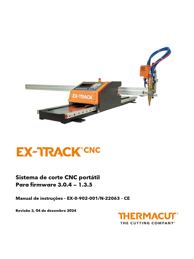 Ex-Track CNC Pt-Ce r3 Web | PDF | Conector elétrico | Válvula