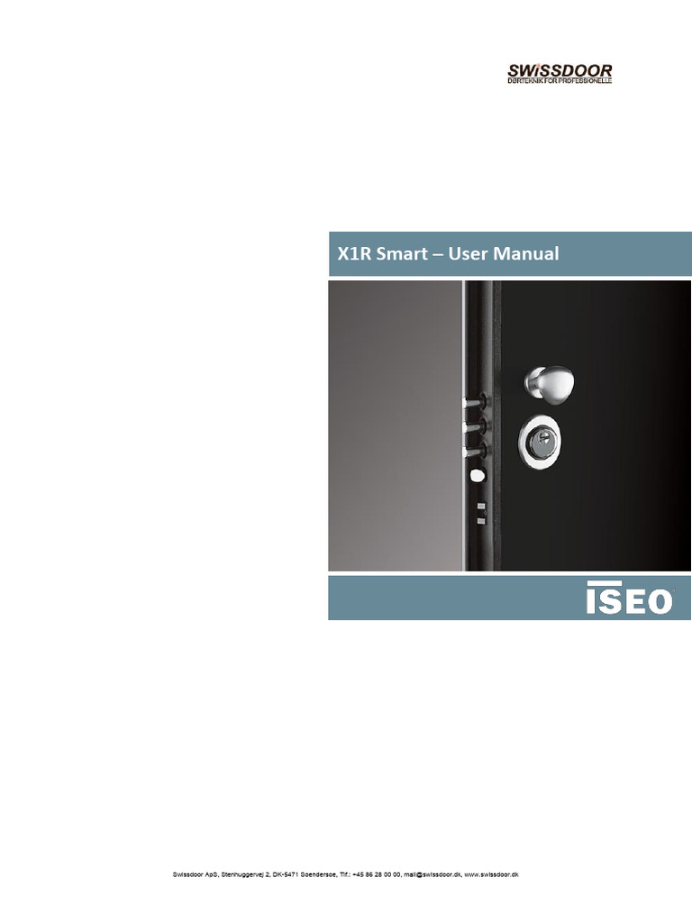 X1R Smart User Manual UK Rev.1 | PDF