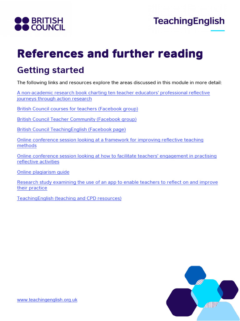 Resources - Getting Started | PDF