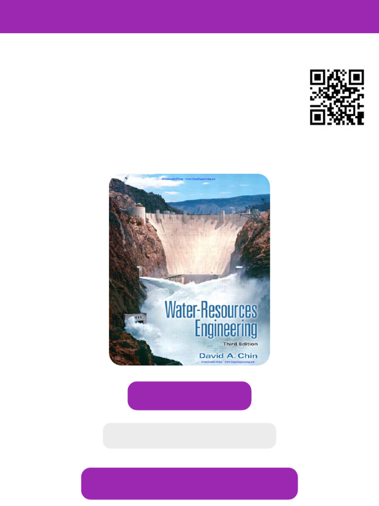Water-Resources Engineering David A. Chin Ebook Zero Waiting Download | PDF