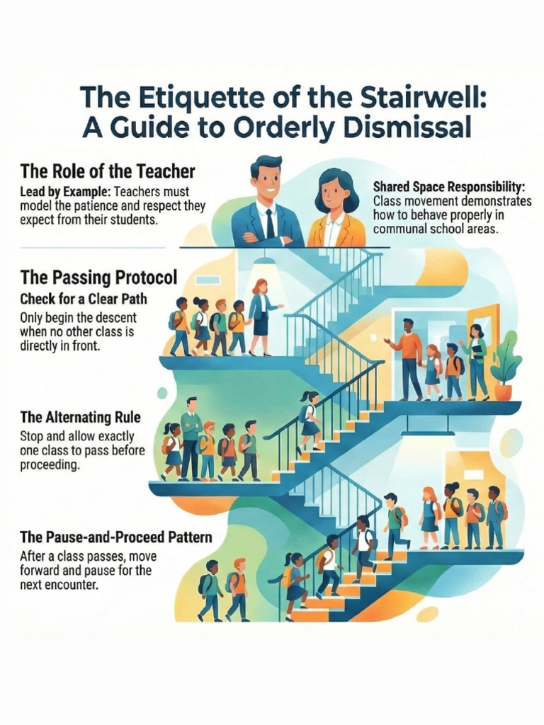 Stairwell Etiquette Poster | PDF
