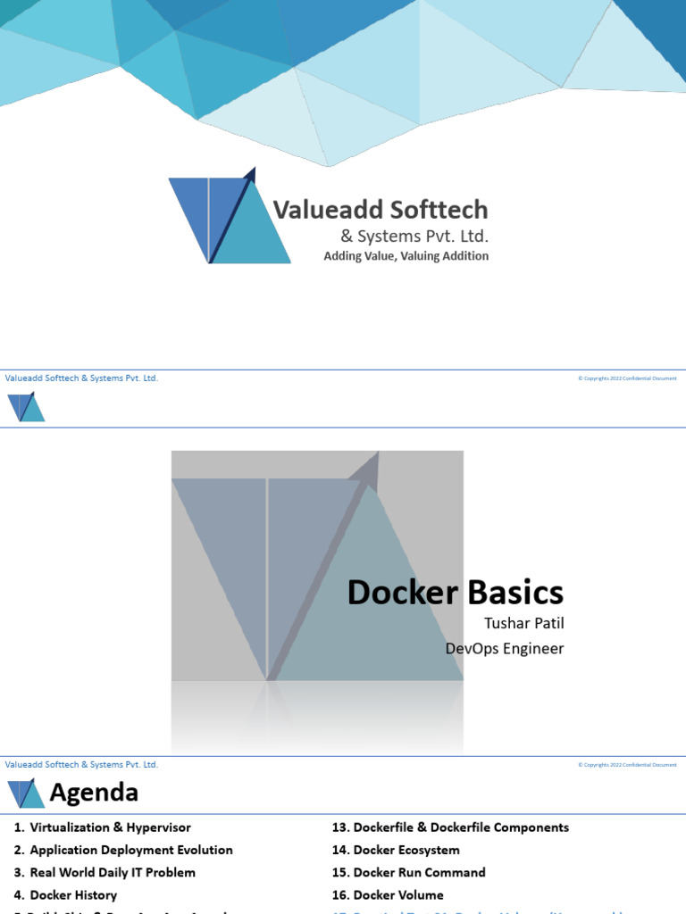 Docker Basics v1.7 | PDF
