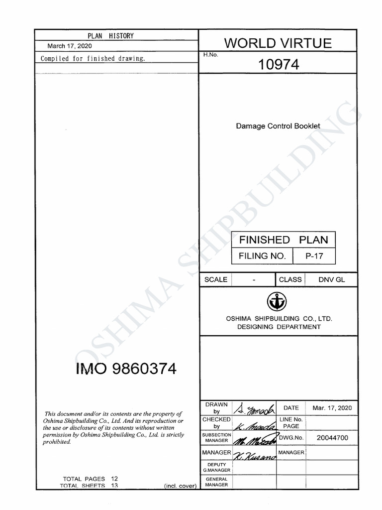 Damage Control Booklet | PDF