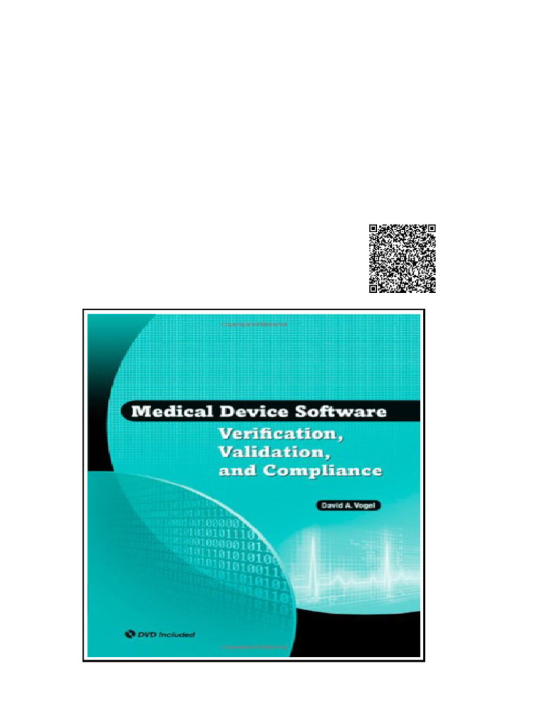 Medical Device Software Verification Validation and Compliance 1 Har ...