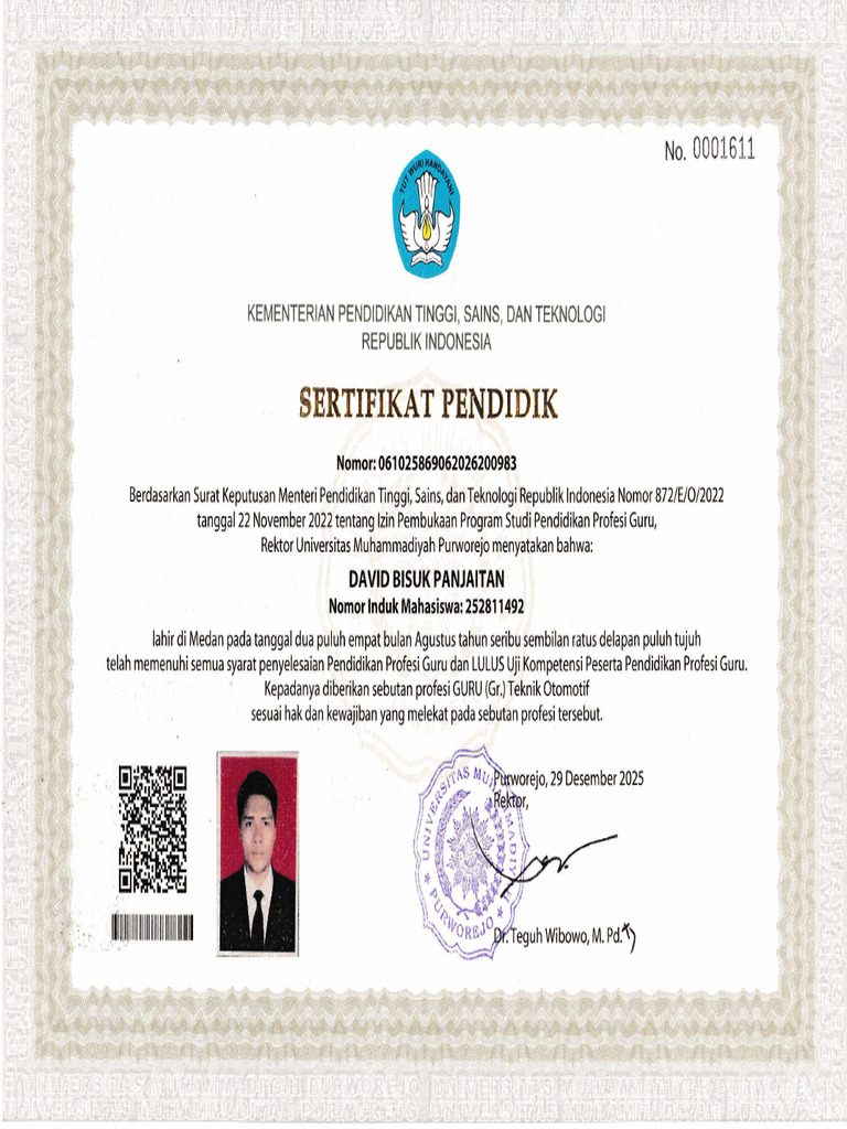 David Bisuk Panjaitan - 20260224 - 0001 | PDF