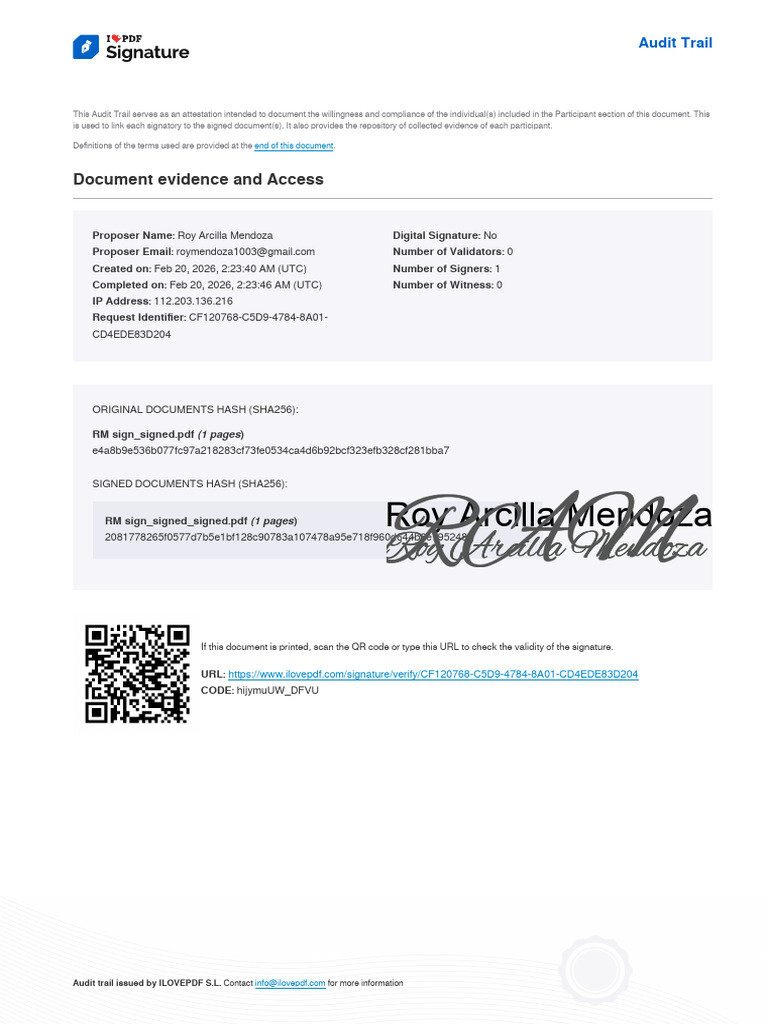 Audit Signed | PDF