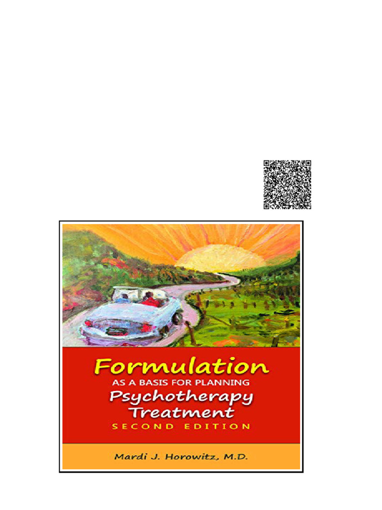 Formulation As A Basis For Planning Psychotherapy Treatment 2nd Edition ...