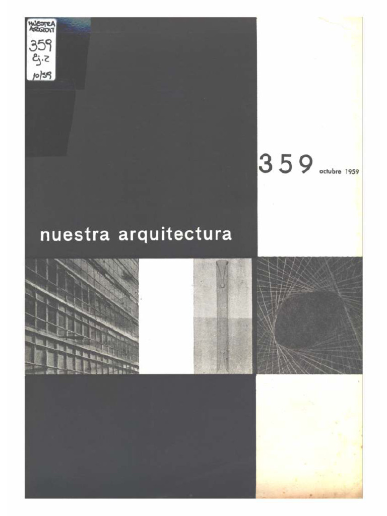 Nuestra Arquitectura Número 359 Octubre 1959 PDF | PDF