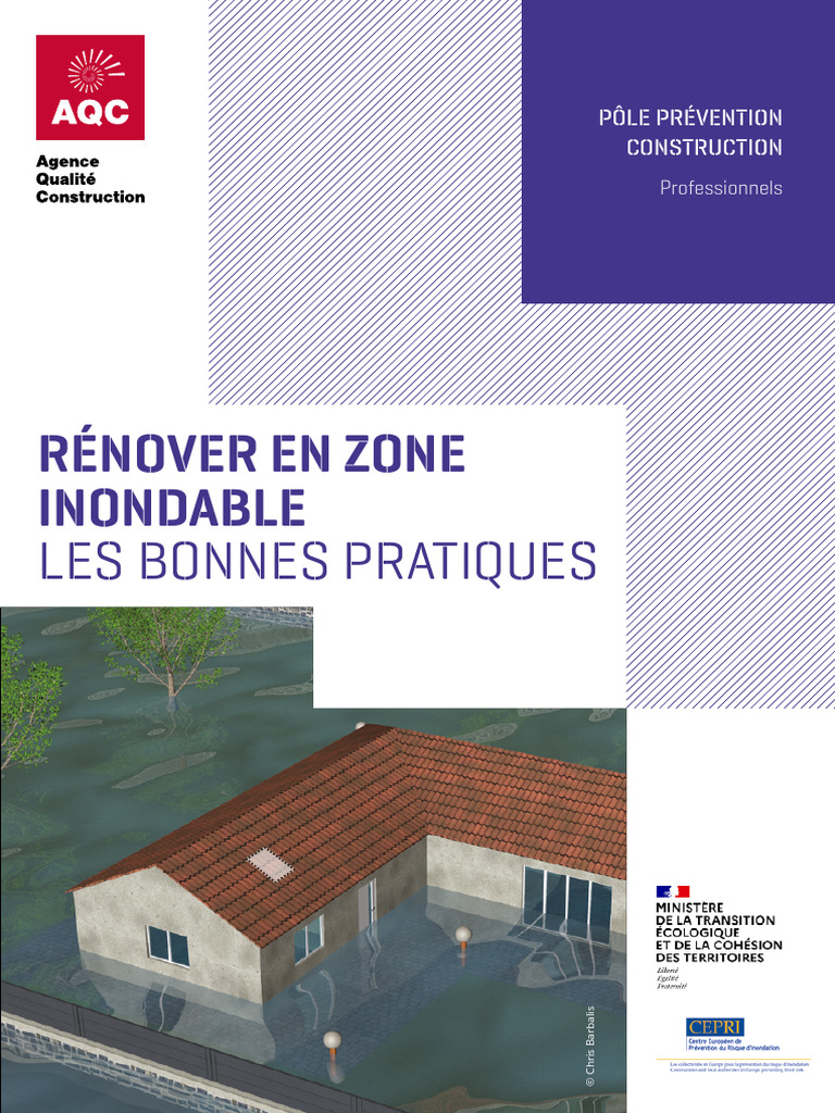 Plaquette Renover Zone Inondable Bonnes Pratiques AQC | PDF ...