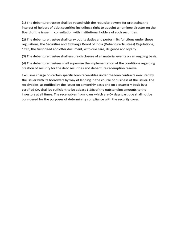 Regulation 25 | PDF