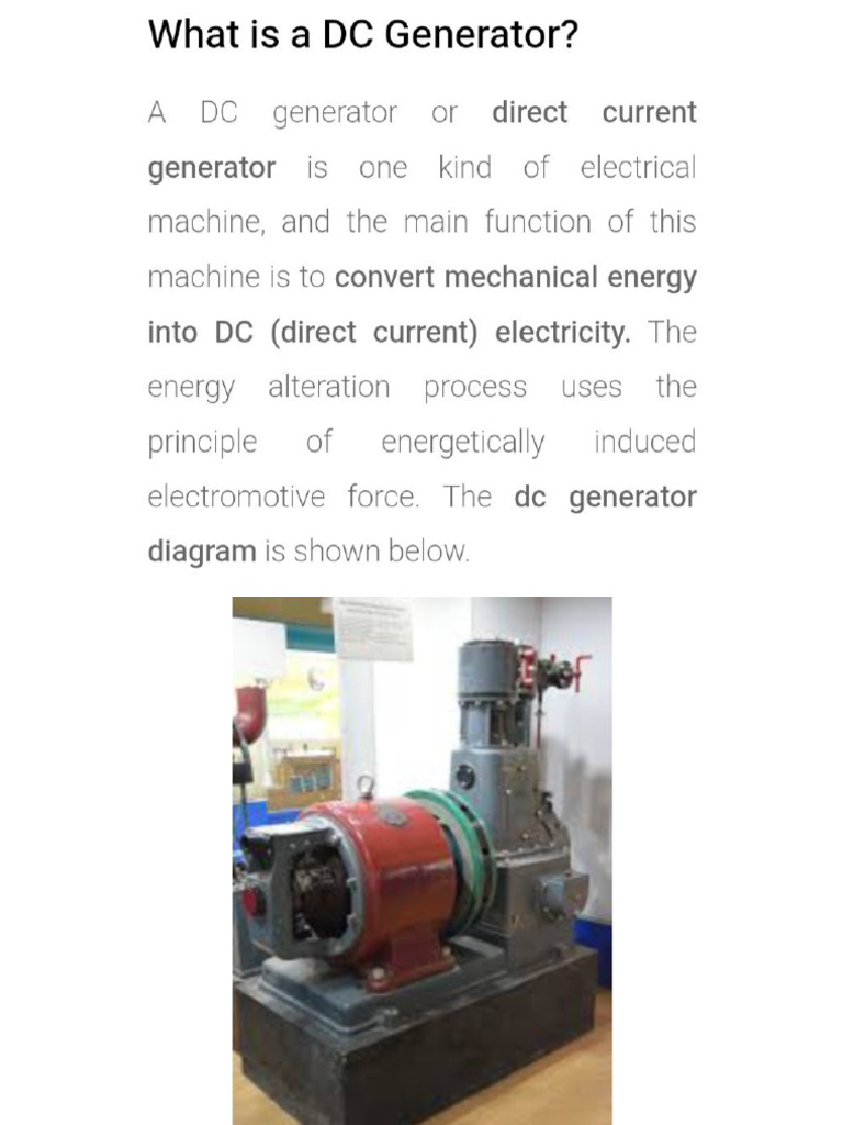 DC Machine Full Concept | PDF