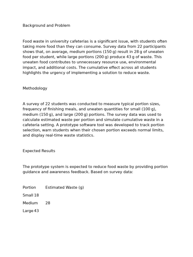 Background and Problem | PDF