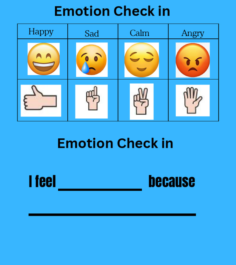 Emotion Check in | PDF