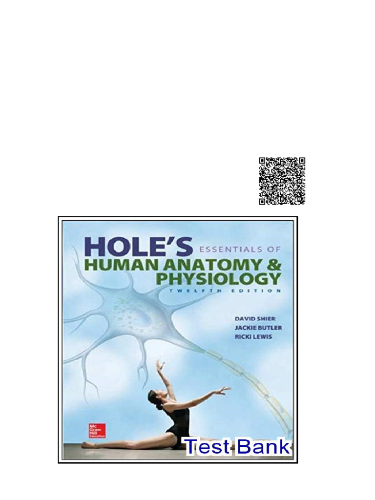 Holes Human Anatomy and Physiology 12th Edition Shier Test Bank | PDF