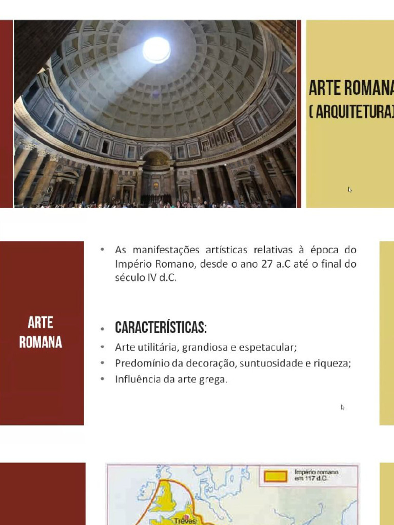 HA - Arquitetura Romana | PDF