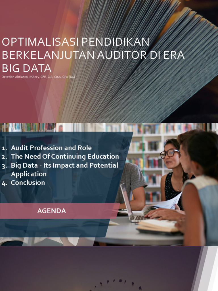 Optimalisasi Pendidikan Berkelanjutan Auditor Di Era Big Data | PDF