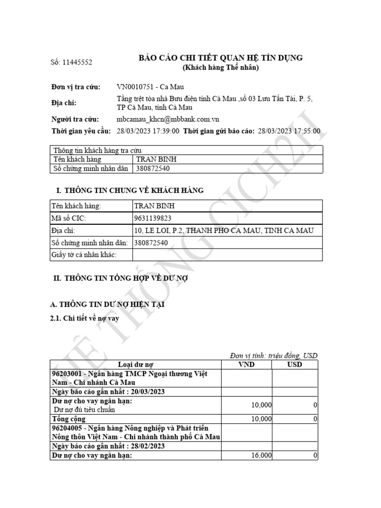 Tran Binh | PDF