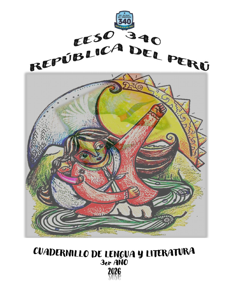 Cuadernillo de 3er Año de Lengua y Literatura 2026 | PDF