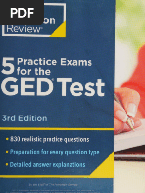 5 Practice Exams For The GED Test, 3rd Edition Extra Prep The