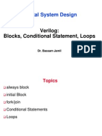 Verilog Basics 4 Blocks CondStatement Loops