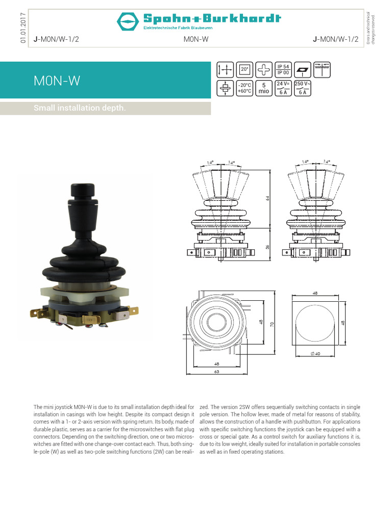 M0N-W - Data Sheet | PDF