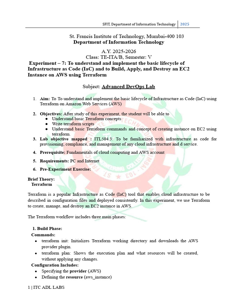 Exp 7 | PDF