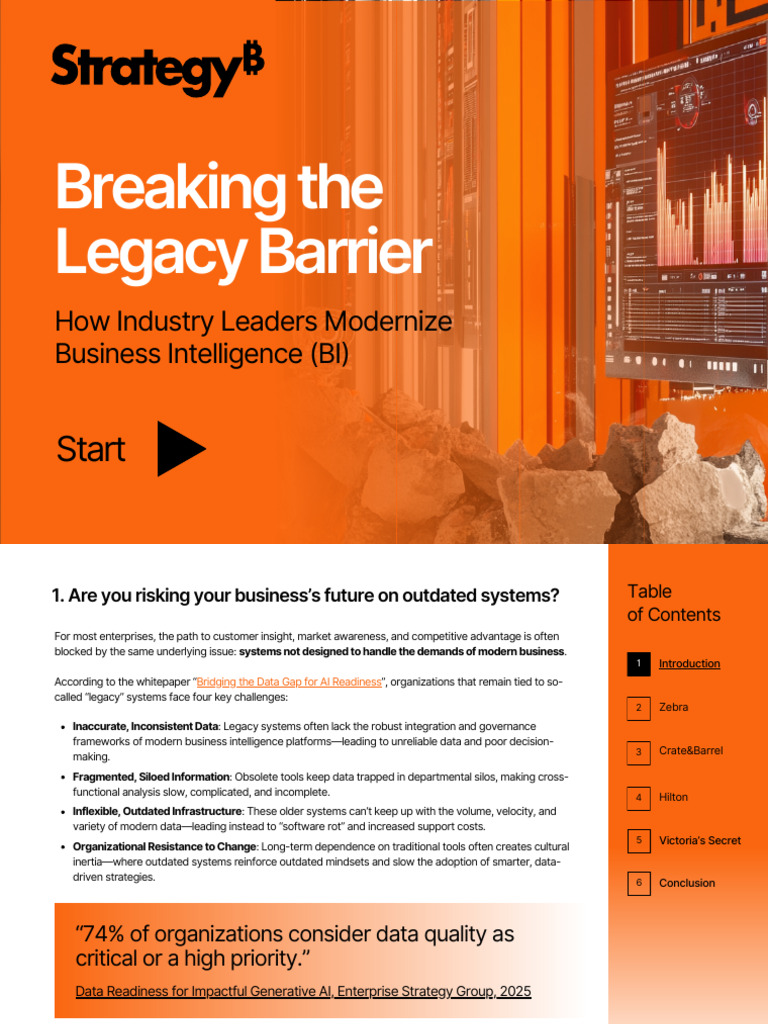 Breaking The Legacy Barrier | PDF
