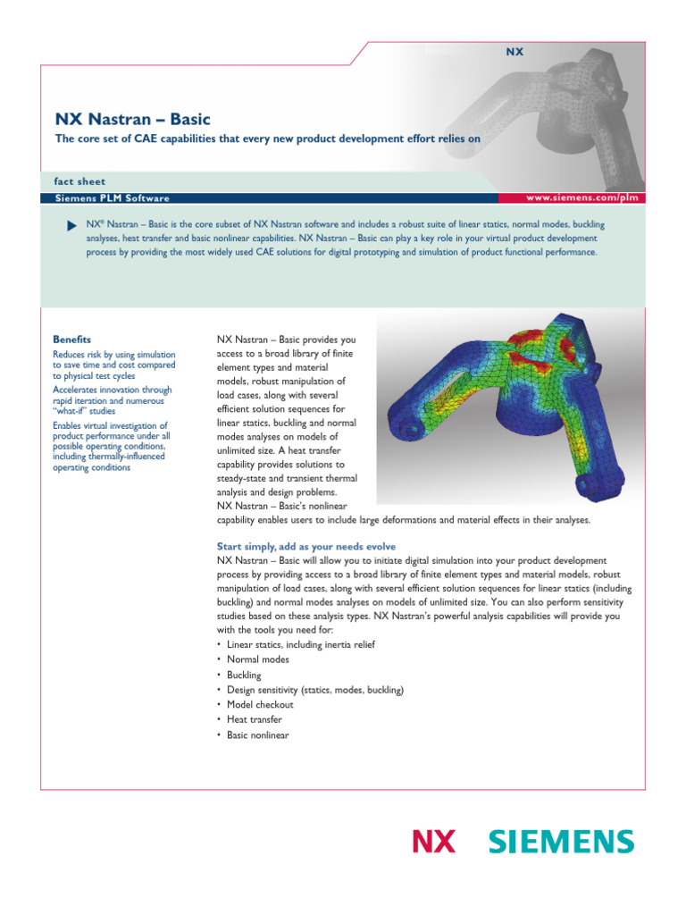 NX Nastran Basic Fs W 3 - tcm642-4481 | PDF