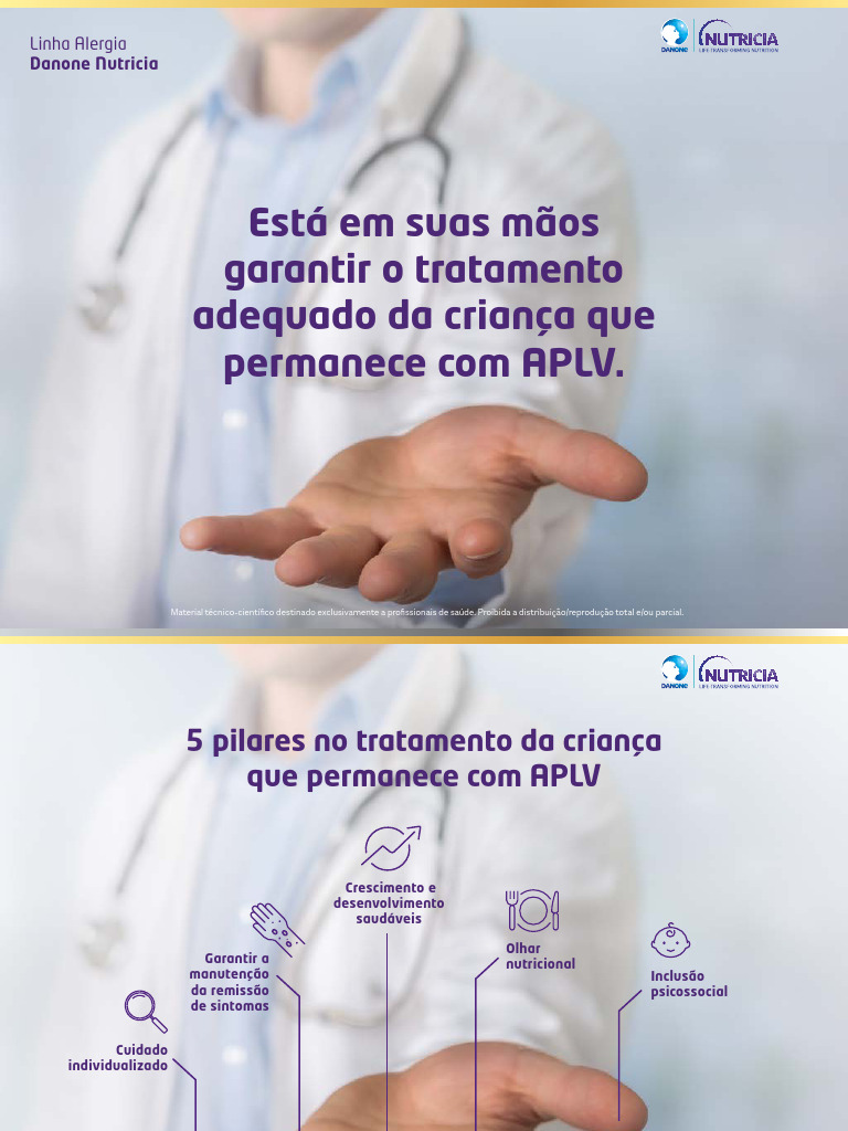 5 Pilares No Tratamento Da Criança Que Permanece Com APLV | PDF