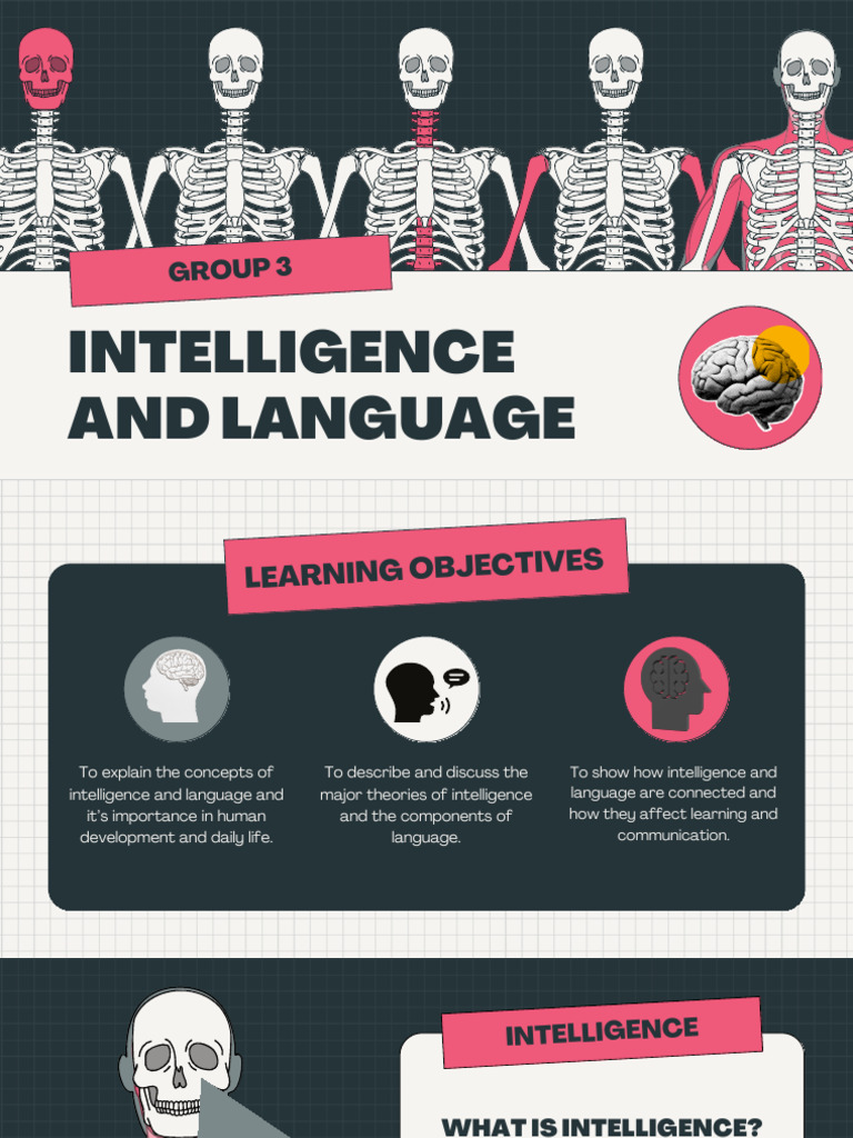 Group 3 Intelligence and Language | PDF | Intelligence | Word