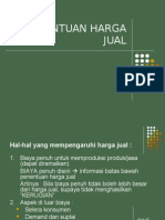 PENENTUAN HARGA JUAL